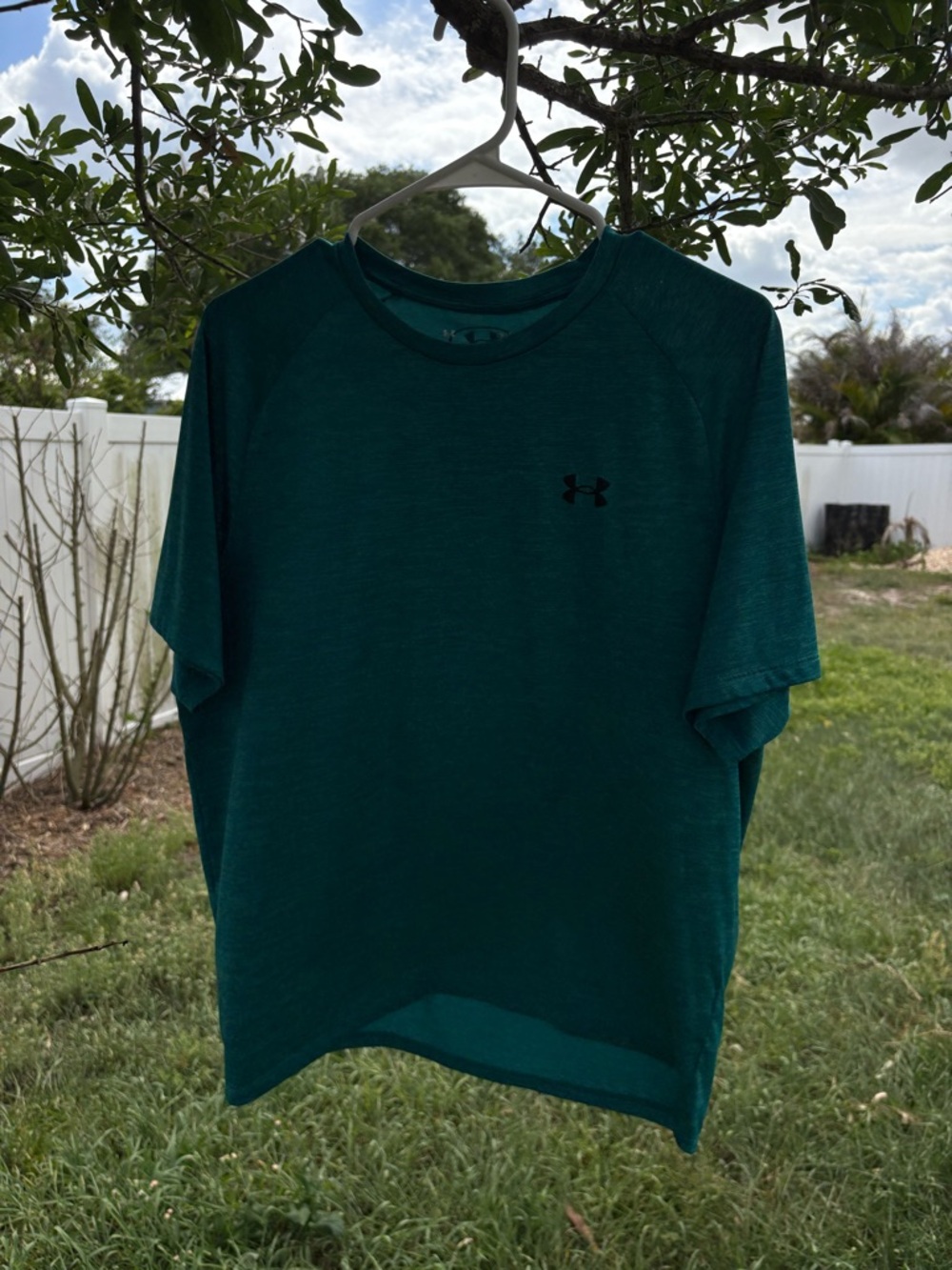 LG Men's Teal Short Sleeve Performance Tee